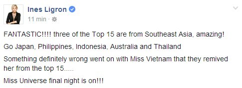 Ba trum Hoa hau soc vi Pham Huong truot Top 15